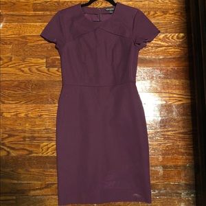 Purple Pencil Dress